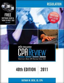 Bisk CPA Review: Regulation, 40th Edition (Comprehensive CPA Exam Review Regulation)
