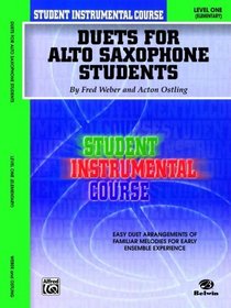 Student Instrumental Course Duets for Alto Saxophone Students