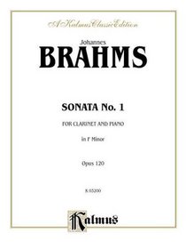 Sonata No. 1 in F Minor, Op. 120 (Part(s)) (Kalmus Edition)