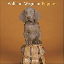 William Wegman Puppies 2008 Wall Calendar