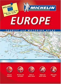 Michelin Europe Tourist and Motoring Atlas (Michelin Tourist and Motoring Atlas)
