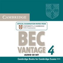 Cambridge BEC 4 Vantage Audio CDs (2): Examination Papers from University of Cambridge ESOL Examinations (BEC Practice Tests)