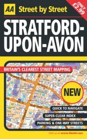 AA Street by Street: Stratford-Upon-Avon (AA Street by Street)