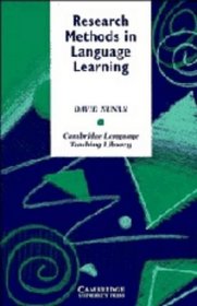 Research Methods in Language Learning (Cambridge Language Teaching Library)