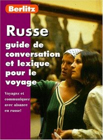 Berlitz Russian Phrase Book for French Speakers (French Edition)