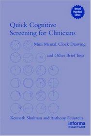 Quick Cognitive Screening for Clinicians: Clock-drawing and Other Brief Tests (PBK)