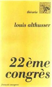 22e Congres (Theorie) (French Edition)