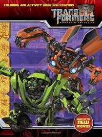 Transformers: Revenge of The Fallen: Coloring and Activity Book and Crayons