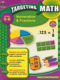 Targeting Math: Numeration & Fractions, Grades 5-6