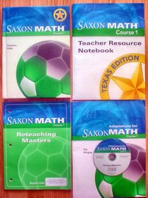 SAXON MATH CRS 1 TX ED (H)