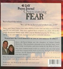 Overcoming Fear - 40 Day Prayer JOurnal