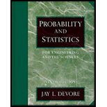 Probability and Statistics for Engineering and Sciences - Textbook Only