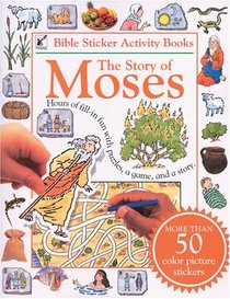 Bible Sticker Activity Book--The Story of Moses