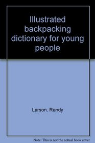 Illustrated backpacking dictionary for young people