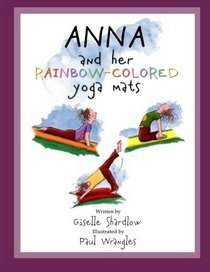 Anna and her Rainbow-Colored Yoga Mats