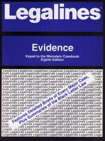 Legalines: Evidence : Adaptable to Eighth Edition of Weinstein Casebook (Legalines)