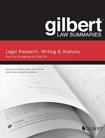 Gilbert Law Summary on Legal Research, Writing, and Analysis, 12th (Gilbert Law Summaries)