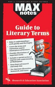 The Guide to Literary Terms  (MAXNotes Literature Guides) (MAXnotes)