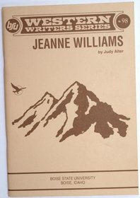 Jeanne Williams (Boise State University western writers series)