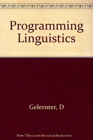 Programming Linguistics