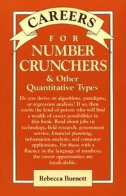 Careers for Numbers Crunchers: And Other Quantitative Types (Careers for You Series)