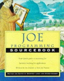 Joe Programming Sourcebook: Developing Web Applications With Java and Corba