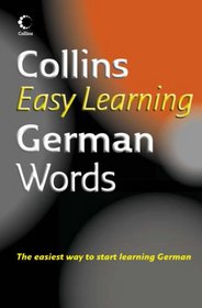 Collins Easy Learning German Words (English and German Edition)