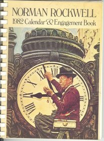 Norman Rockwell 1982 Calendar & Engagement Book