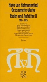 Gesammelte Werke, 10 Bde., Tb., 9, Reden und Aufstze II. (1914 - 1924).