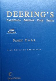 Deering's California Desktop Code Series (Family Code)