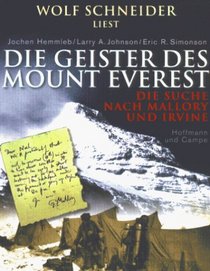Die Geister des Mount Everest. 2 Cassetten. Die Suche nach Mallory und Irvine.