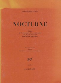 Nocturne (Publications de la Fondation Saint-John Perse) (French Edition)