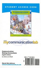 MyCommunicationLab Student Access Code Card for Communication (standalone) (8th Edition)