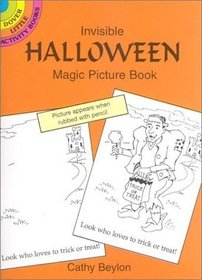 Invisible Halloween Magic Picture Book (Dover Little Activity Books)