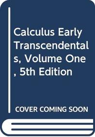Calculus: Early Transcedentals Volume I