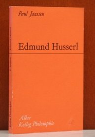 Edmund Husserl: Einf. in seine Phanomenologie (Kolleg Philosophie) (German Edition)