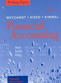 Financial Accounting, Working Papers, 3rd Edition