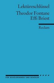 Effi Briest. Lektreschlssel