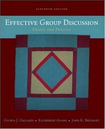 Effective Group Discussion: Theory and Practice