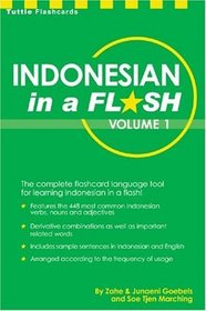 Indonesian in a Flash (Tuttle Flash Cards)