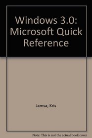 Microsoft Windows 3 (Microsoft Quick Reference)