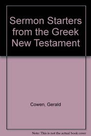 Sermon Starters from the Greek New Testament