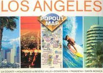 Los Angeles Ca Popout Map: Popout
