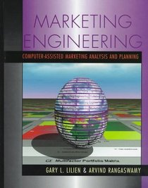 Marketing Engineering/Tutorial Marketing Engineering: Computer-Assisted Marketing Analysis and Planning
