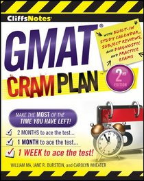 CliffsNotes GMAT Cram Plan (Cliffsnotes Cram Plan)