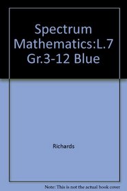 Spectrum Mathematics - Blue Book, Level 7