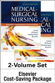 Medical-Surgical Nursing - Two-Volume Text and Study Guide Package: Assessment and Management of Clinical Problems, 9e