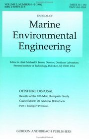 Offshore Disposal - Results of the 106-Mile Dumpsite Study: Transport Processes