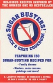 Sugar Busters Quick and Easy Cookbook