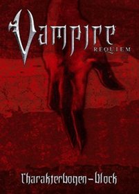 Vampire: Requiem - Charakterbogen-Block